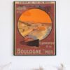 Vintage French travel poster