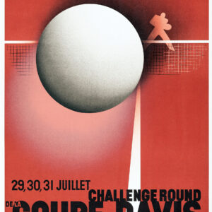 vintage davis cup poster