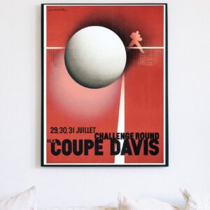 vintage davis cup poster