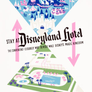 vintage disneyland poster