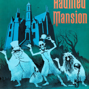 vintage haunted mansion poster