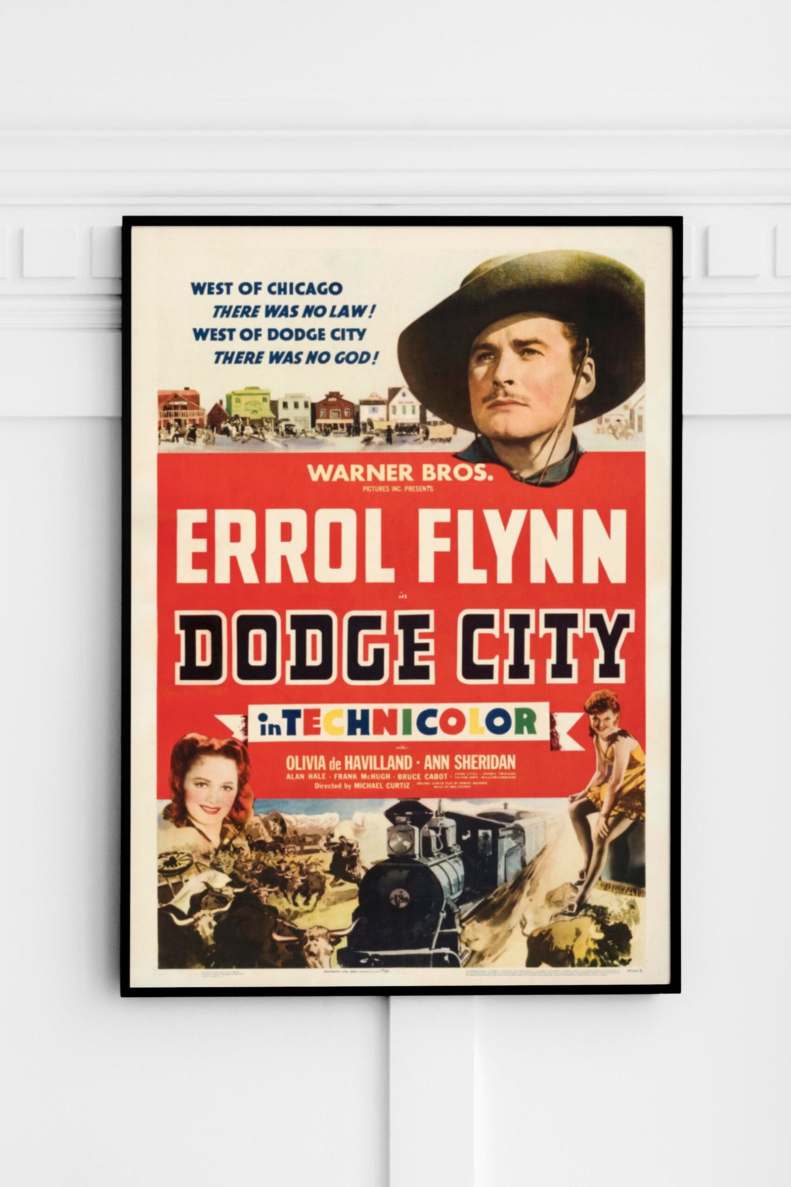 Dodge City (Warner Bros., 1939). Dodge City (Warner Bros., 1939).