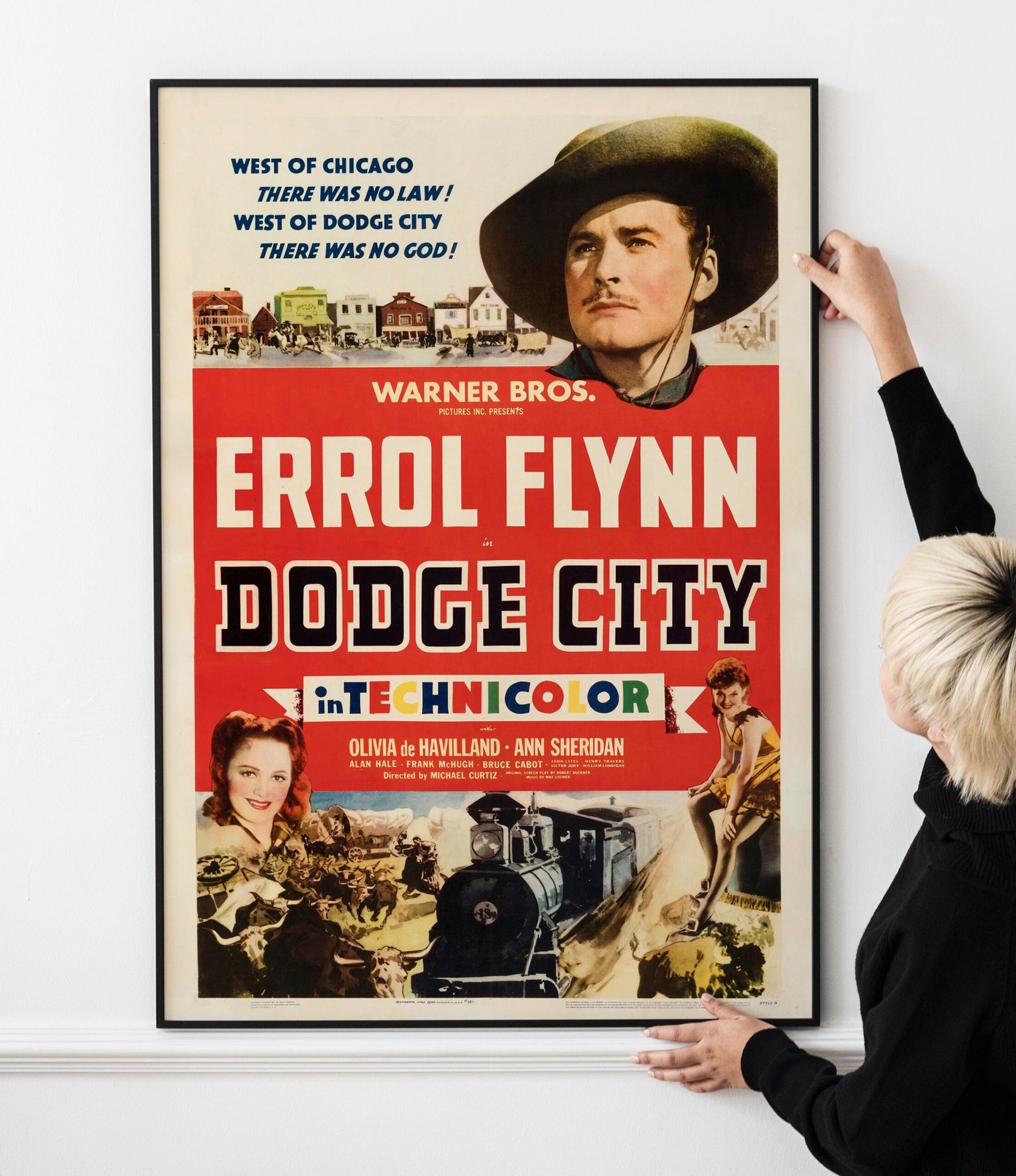 Dodge City (Warner Bros., 1939). Dodge City (Warner Bros., 1939).
