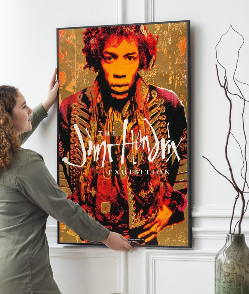 Jimi Hendrix Exhibition (Jimi Hendrix Scholarship Foundation, 1992). Exhibition Poster