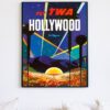 Vintage Hollywood Travel Poster