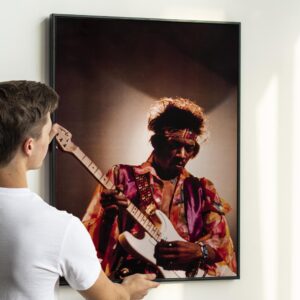 Jimi Hendrix Personality Poster 1980