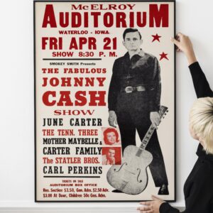 Vintage Johnny Cash Poster