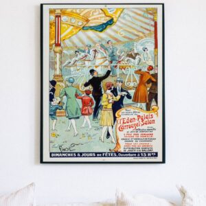 French advertisement poster