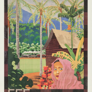 vintage see Malaya travel poster