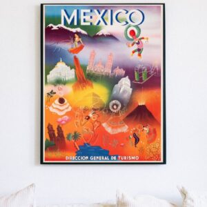 vintage Mexico travel advertisement