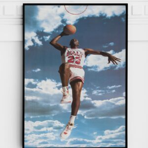 1990 Michael Jordan Nike Poster