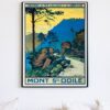 vintage French tourism poster