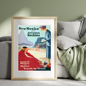 Vintage New Mexico Travel Poster