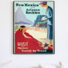 Vintage New Mexico Travel Poster