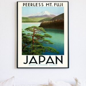 vintage Japan travel poster