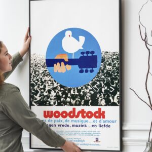 Woodstock Festival Poster (1969) French Version