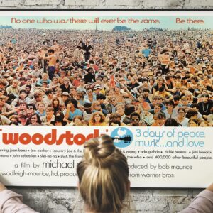 Woodstock Festival Poster Original Documentary (1969)