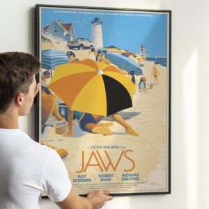 Jaws 1975 Alternative Movie Poster