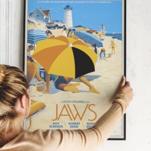 Jaws 1975 Alternative Movie Poster