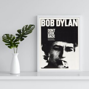 vintage bob Dylan album poster