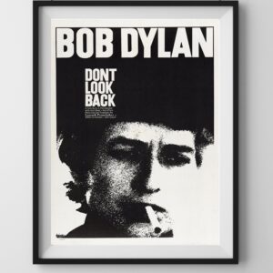 vintage bob Dylan album poster