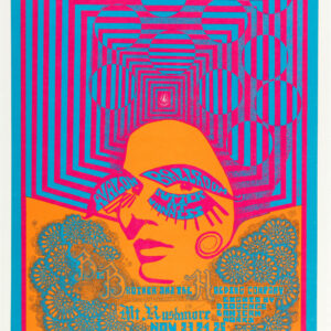 vintage psychelic concert poster