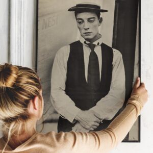 Buster Keaton Personality Poster Studio Poster Commercial Poster