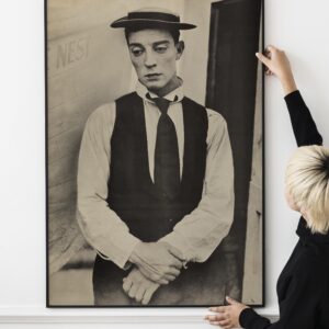 Buster Keaton Personality Poster Studio Poster Commercial Poster