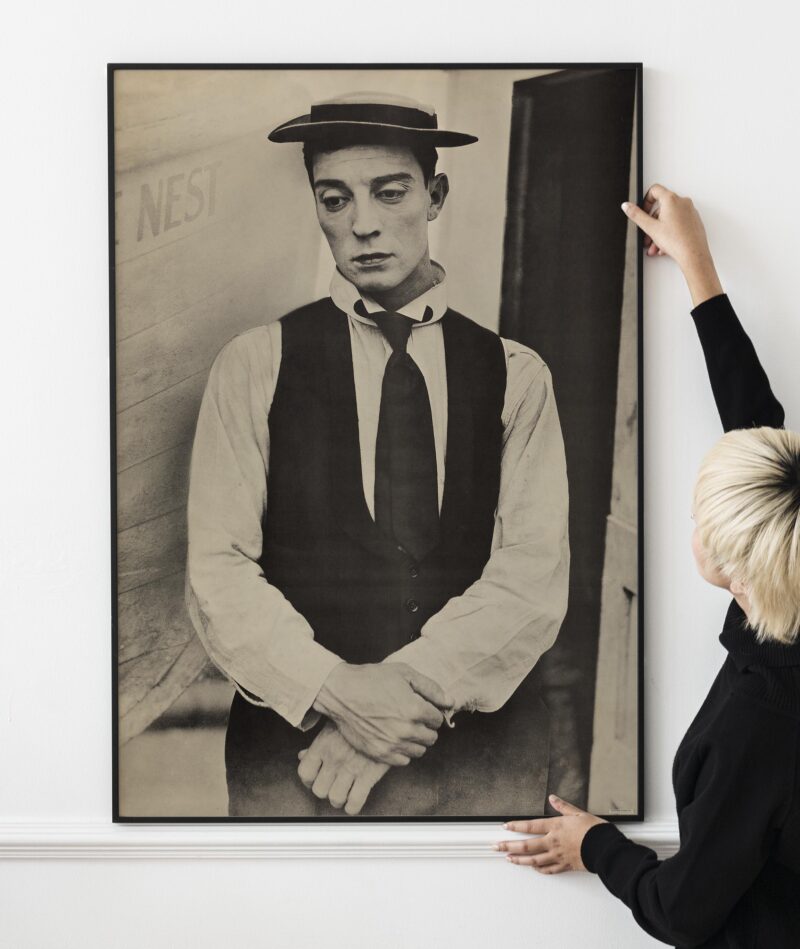 Buster Keaton Personality Poster Studio Poster Commercial Poster