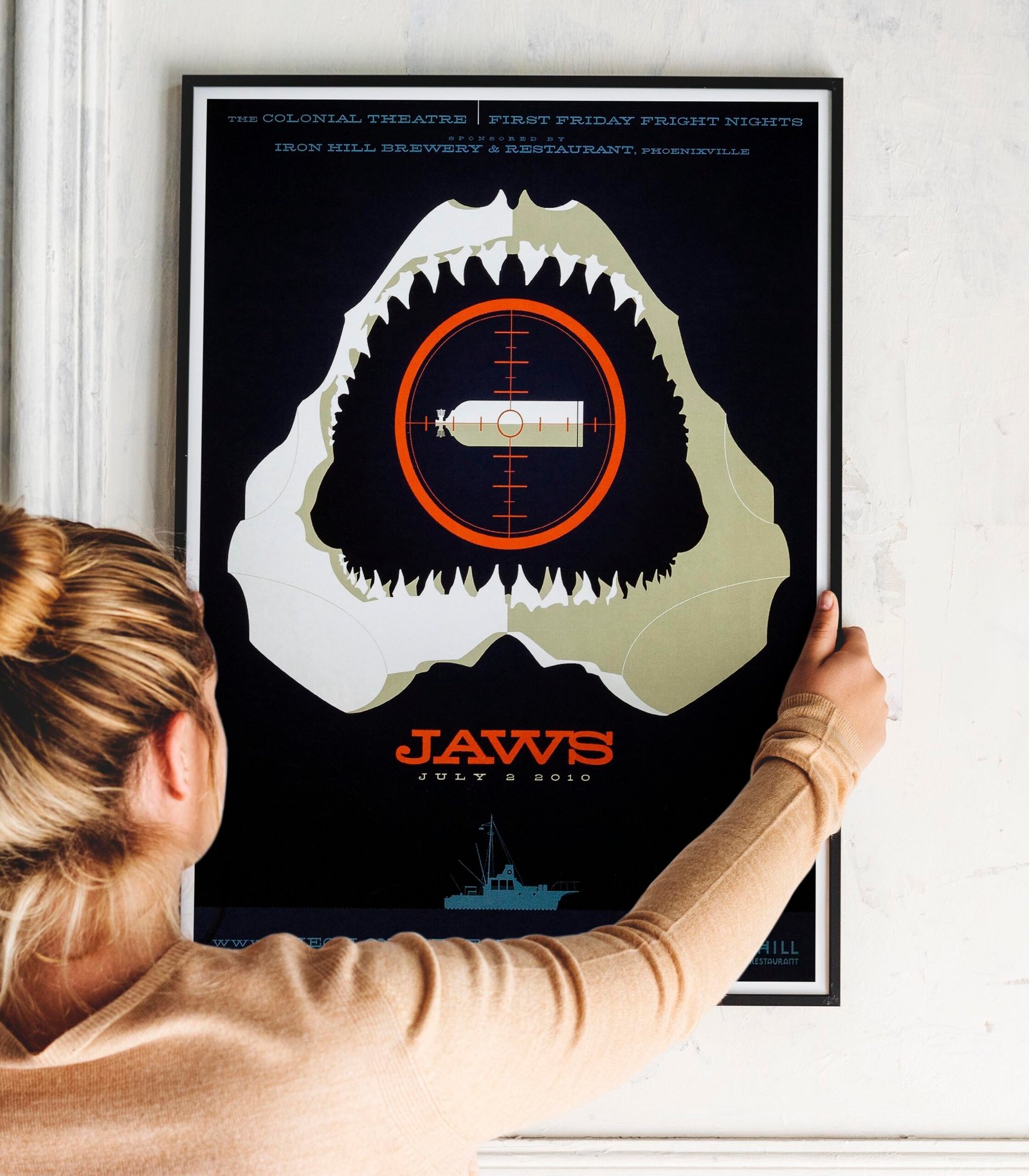 Jaws Night Cinema rerelease 2010 Jaws Night Cinema rerelease 2010