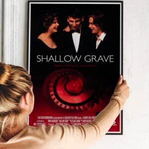 Shallow Grave Ewan McGregor 1995 Movie Poster