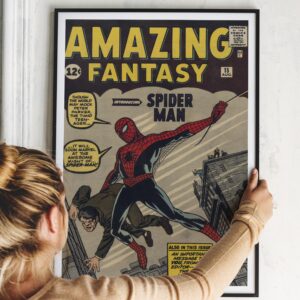 Spider-Man Comic Book Poster 1962