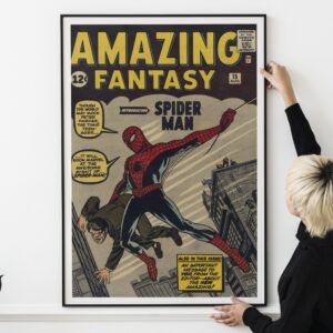 Spider-Man Comic Book Poster 1962