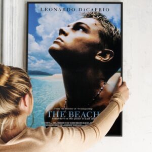 The Beach / Leonardo Dicaprio 2000 Movie Poster