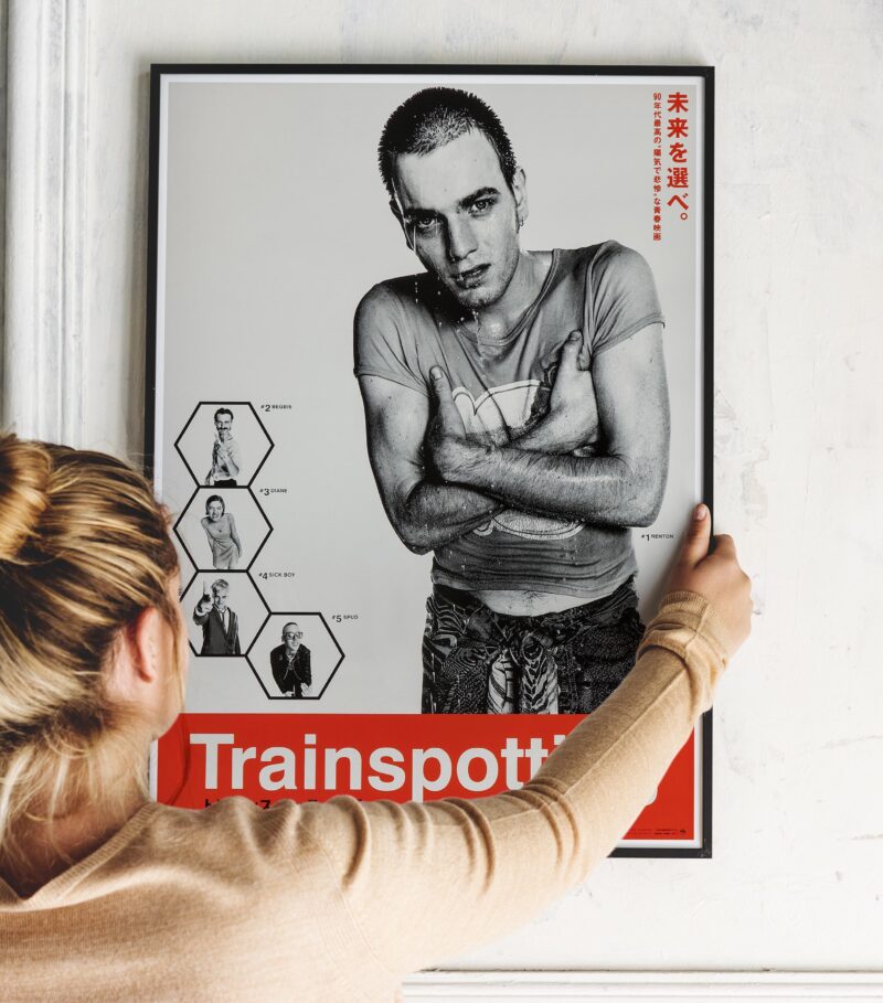 Trainspotting 1996 Japanese Movie Poster