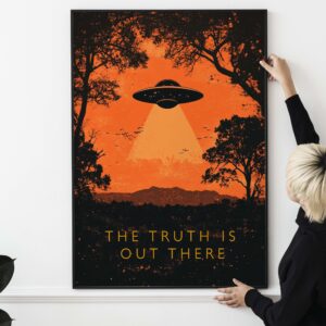 THE TRUTH IS OUT THERE X Files Alternative Poster