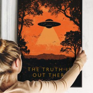 THE TRUTH IS OUT THERE X Files Alternative Poster