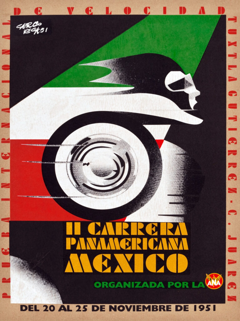 Vintage Carrera Panamerica Poster