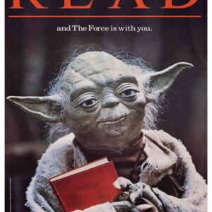 Yoda Star Wars READ and The Force is With You American Library Association 1983