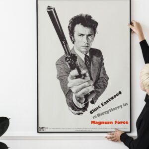 Magnum Force Clint Eastwood 1973 Promotional Poster