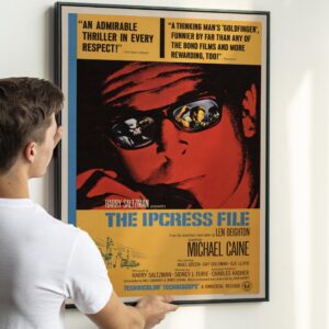 The Ipcress File 1965 with Michael Caine Movie Poster