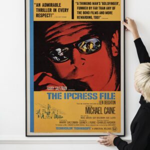 The Ipcress File 1965 with Michael Caine Movie Poster