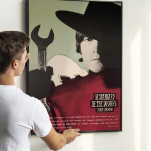 John Lennon Promotional Poster For A Spaniard In The Works 1965