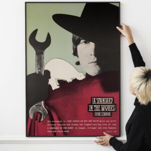 John Lennon Promotional Poster For A Spaniard In The Works 1965