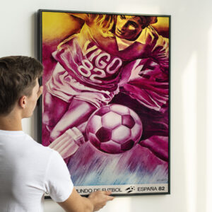 World Cup Spain 1982 Soccer Promotional Poster