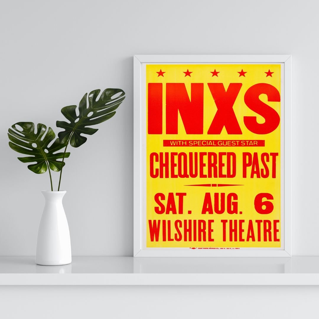 inxsinxs concert poster