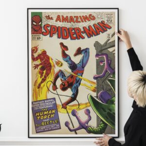 Amazing Spider-Man 1965 Comic Book Poster