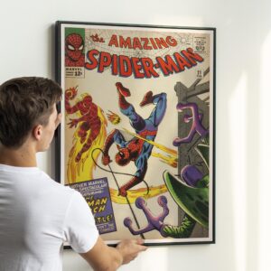 Amazing Spider-Man 1965 Comic Book Poster