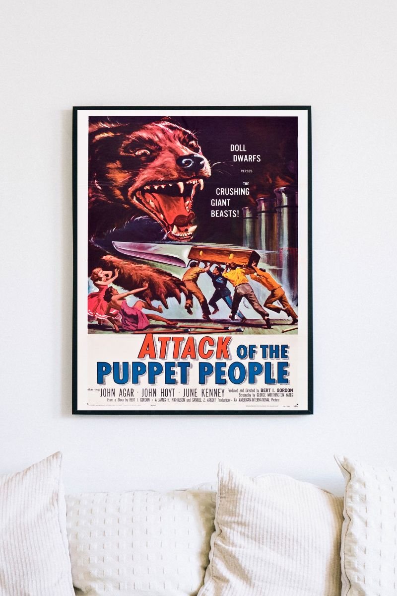 attack of the puppet people movie poster