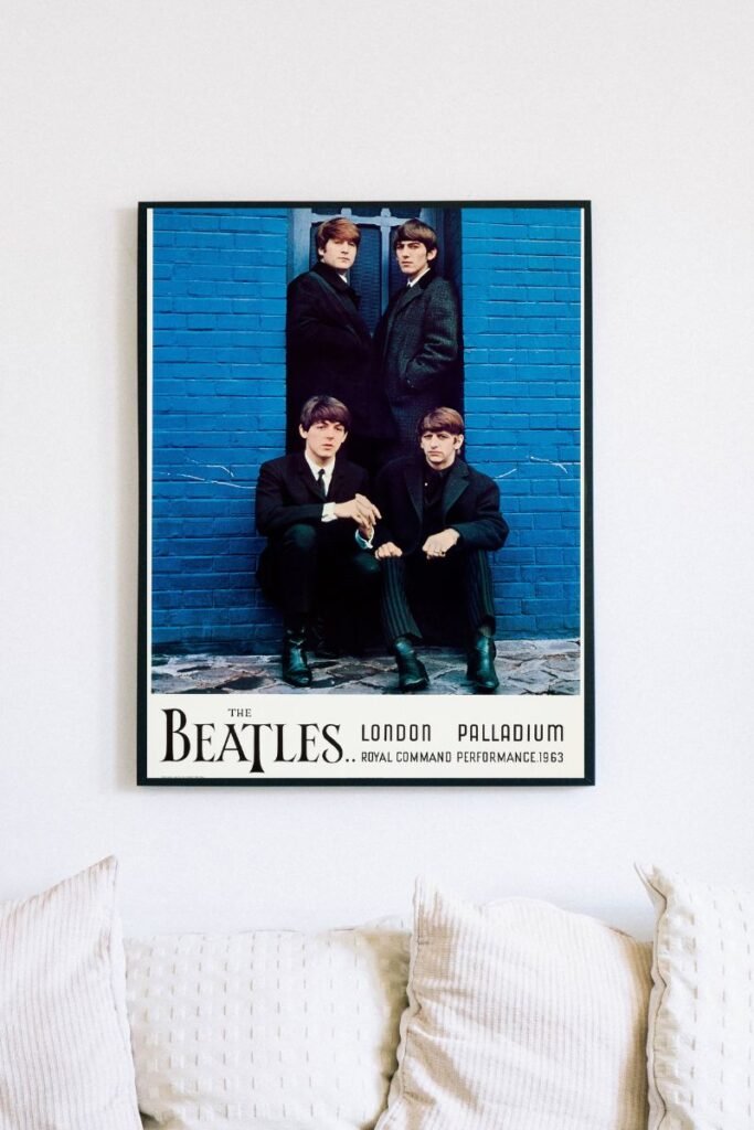 The Beatles London Palladium 1963 Concert Poster – pulpposter.com